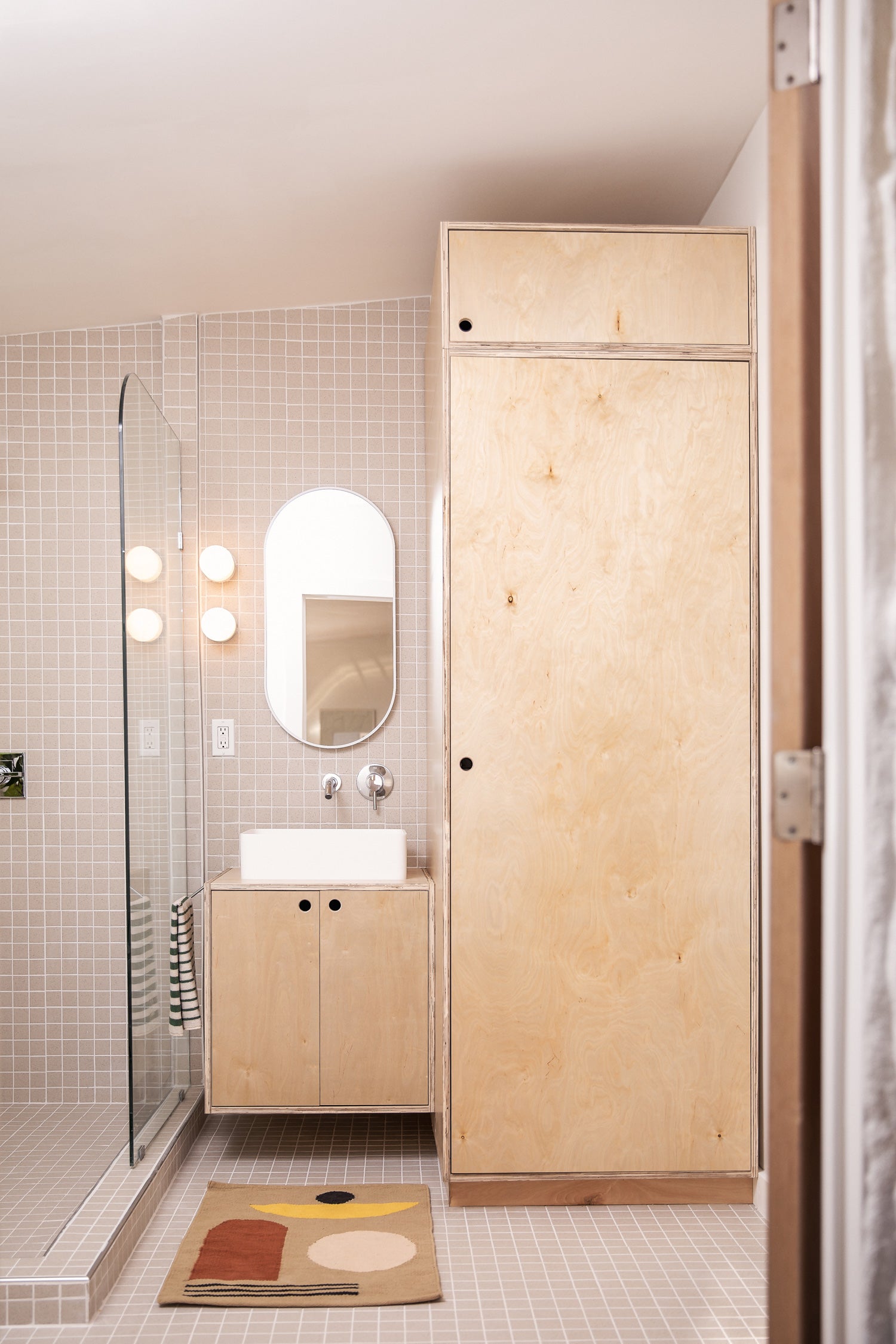 picture of a bathroom designed by cozy dwellings interior design services